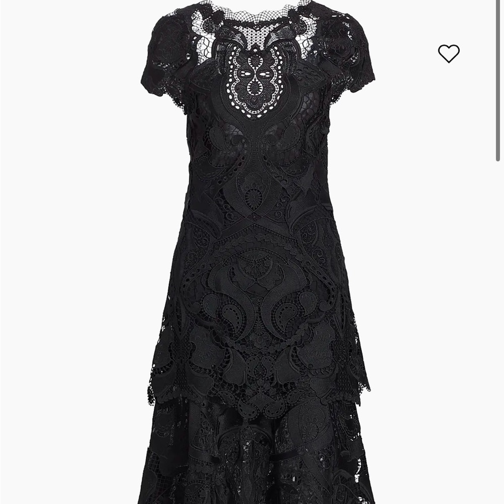 Jonathan Simkhai Black Laura Lace Maxi Dress